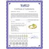 Image 2 : Genuine 0.46 ctw Peridot & Diamond Ring 14KT Rose Gold - REF-30F6Z