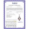 Image 2 : Genuine 1.20 ctw Garnet Necklace 14KT Rose Gold - REF-30Z7N