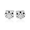 Image 1 : Natural 13.13 CTW Onyx & Diamond Cuff Links 14K White Gold - REF-131T4X