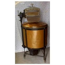 Antique Copper Wringer Washing Machine 1912 #1277574