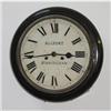 Image 1 : 10" mahogany dial clock #1277730