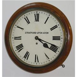 12  English dial clock #1277732