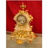 Image 1 : White Marble and Ormolou Striking Clock  #1277740