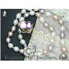 RHJ Stunning soft pastel genuine pearls w/pink #1277747