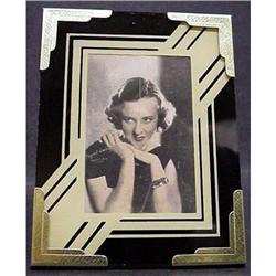 ART DECO REVERSE PAINTED FRAME #1 #1278165