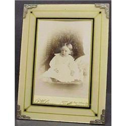 ORIGINAL REVERSE PAINTED ART DECO  FRAME #8 #1278167