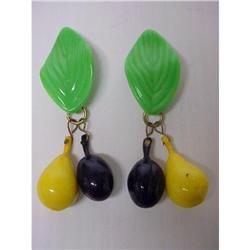 Lovely 1950-70's Colorful Earrings #1278226