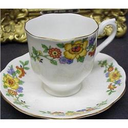 Crown China Demitasse Cup and Saucer #1278285