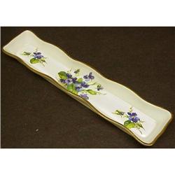 MINT DISH - VIOLETS - STAFFORDSHIRE #1278299