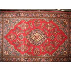 12' X 7'3"  Sabzevar Persian Oriental Rug #1278303