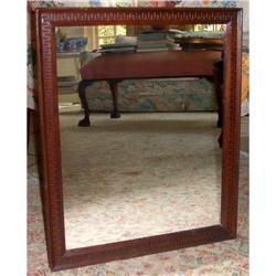 Walnut Framed Mirror #1278442