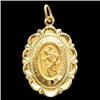 Image 1 : 14k GOLD PENDANT  ST. CHRISTOPHER MEDAL #1278503