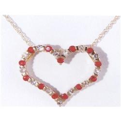 .65ctw. Ruby and Diamond Necklace #1278646