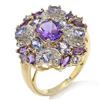 Image 1 : Amethyst, Tanzanite and Diamond Ring #1278656