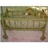 Image 1 : Primitive Doll Crib on Wheels #1278669