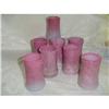 Image 1 : GIBSON GLASS CO.  - BURMESE  TUMBLERS (4) #1278673