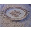 Image 1 : Brown Transferware Platter-Burslem #1278683