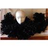 Image 1 : Feather Boa Full Length Black with Silver #1285159