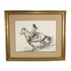 Image 1 : Original Signed Drawing COA "Indian Pony" Peter#1286125