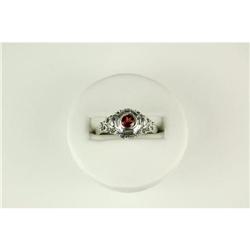 ANTIQUE Style GARNET Ring .23 CARATS! #1286184