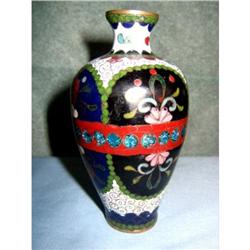 JAPANESE CLOISONNE CABINET VASE #1286206