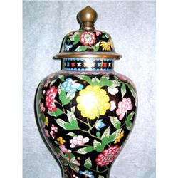 CHINESE CLOISONNE GINGER JAR #1286218