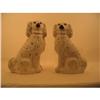 Antique 15" Staffordshire Spaniels #1286274