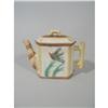 Etruscan Majolica Bird & Bamboo Lidded Teapot #1286293