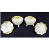 Image 1 : Set of 4 Nippon Footed Salt Dips #1304685