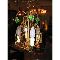 Bagues Style Colored Glass Chandelier #1304985