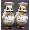 Image 1 : VINTAGE FIGURAL  -  SALT & PEPPER - CHEFS #1305025