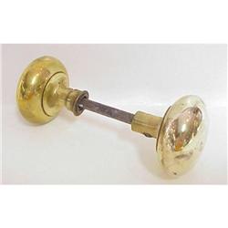 Antiqe Brass Door Handles #1305046