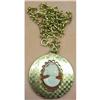 Image 1 : BEAUTIFUL CAMEO LOCKET -   PENDANT #1305145