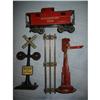 antique rare pieces of numbered toy train set! #1305301