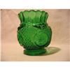 Toothpick Holder Green Early Pattern Glass #1305354