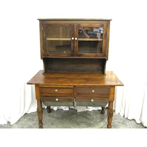 Primitive 4 Drawer Possum Belly With Cabinet On 1305379
