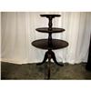 Image 1 : Great Looking Mahogany 3 Tier Shelf Table 34 #1305385