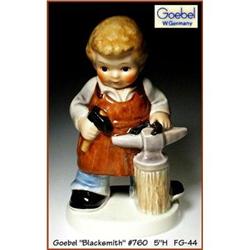 GOEBEL BLACKSMITH FIGURINE #760 / FG044 #1305617