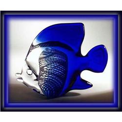 CZECH ART GLASS CORAL REEF TROPICAL FISH #1305721