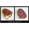 Image 1 : VINTAGE BOHEMIAN GARNET RING BG-026 #1305733
