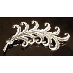 VINTAGE STERLING SILVER BROOCH SL032 #1305788