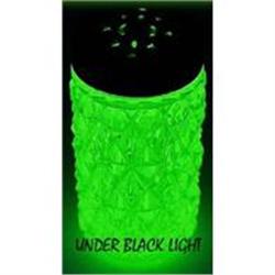 RARE EAPG VASELINE GLASS SALT & PEPPER #1305796