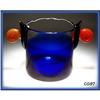 Image 1 : SIGNED CZECH ART GLASS "SNAILS" ICE BUCKET #1305797