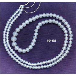 15 STRANDS 17" CZECH VINT OPALESCENT GL BEADS #1305862
