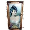 Image 1 : Picture of Victorian Lady in Gilded Wood Frame #1310565