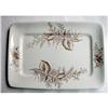 Image 1 : Platter Antique Brown Transferware 15" #1310621
