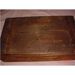 wooden storage shipping box #1310681