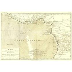 Carte de la Haute et de la Basse Guinee #1310703