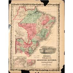 Johnson's Brazil Argentine Republic, Paraguay #1310705