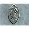 Image 1 : Art Deco SCANDINAVIAN Sterling Floral Brooch #1311066